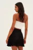 Black Flare Skirt Mini High Rise sold by Ally Fashion