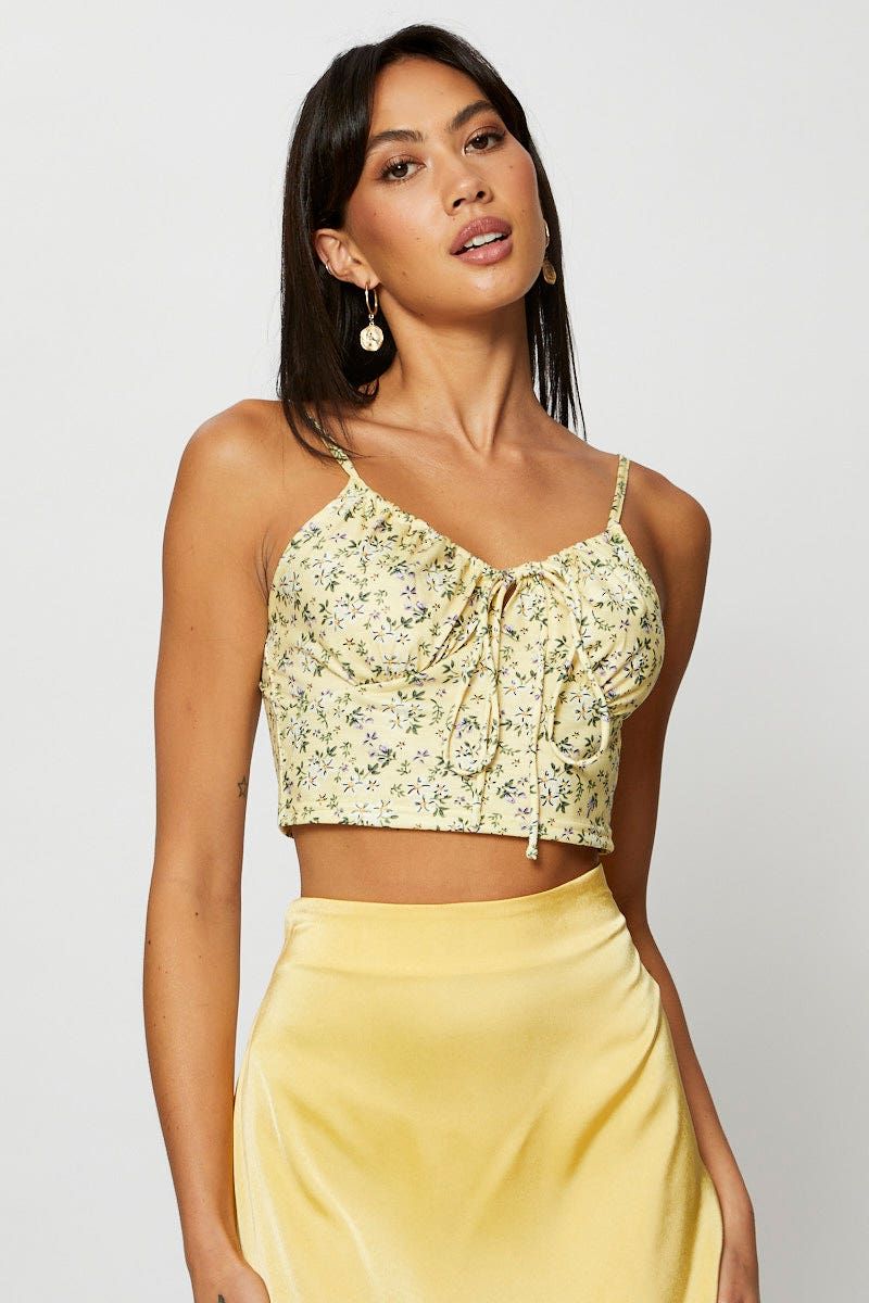 Print Crop Top sold by Ally Fashion product image thumbnail 3