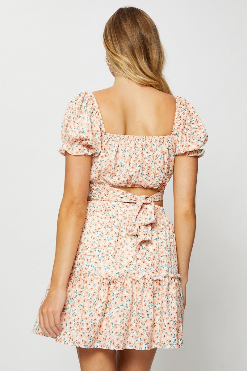 Print Mini Skater Skirt sold by Ally Fashion product image thumbnail 5