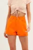 Orange Relaxed Short High Rise sold by Ally Fashion