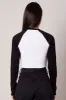 White Graphic Tee Long Sleeve sold by Ally Fashion