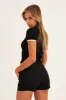 Black Low Waist Denim Shorts sold by Ally Fashion