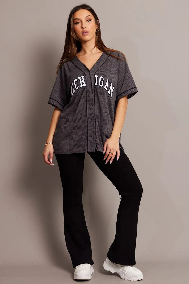 Blue Abstract Abstract Bandeau Top sold by Ally Fashion