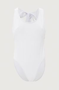 White One Piece Swimsuit sold by Ally Fashion