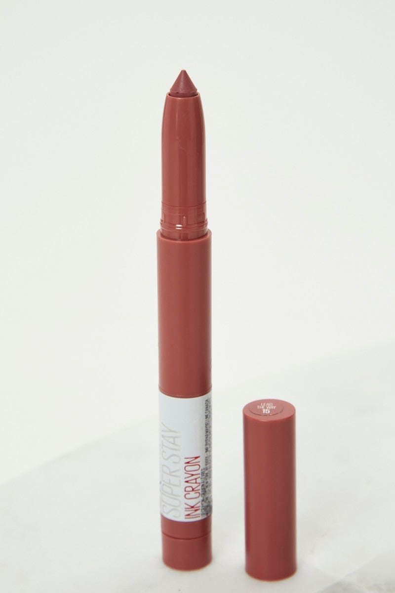 Pink Maybelline Superstay Ink Crayon Lipstick sold by Ally Fashion product image thumbnail 3
