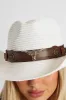 White Straw Cowboy Hat sold by Ally Fashion