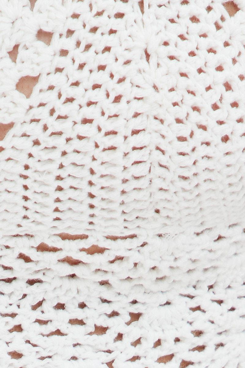 White Crochet Bikini and Skirt Beach Set sold by Ally Fashion product image thumbnail 6