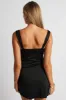 Black Bodycon Mini Dress Sleeveless sold by Ally Fashion