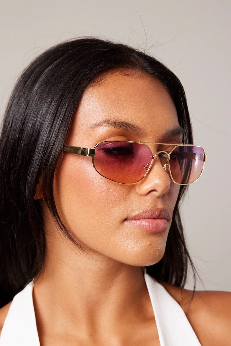 Pink Fashion Sunglasses sold by Ally Fashion