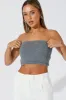 Black Bandeau Top Seamless sold by Ally Fashion