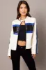 White Faux Leather Jacket Long Sleeves sold by Ally Fashion