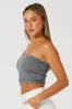 Black Bandeau Top Seamless sold by Ally Fashion
