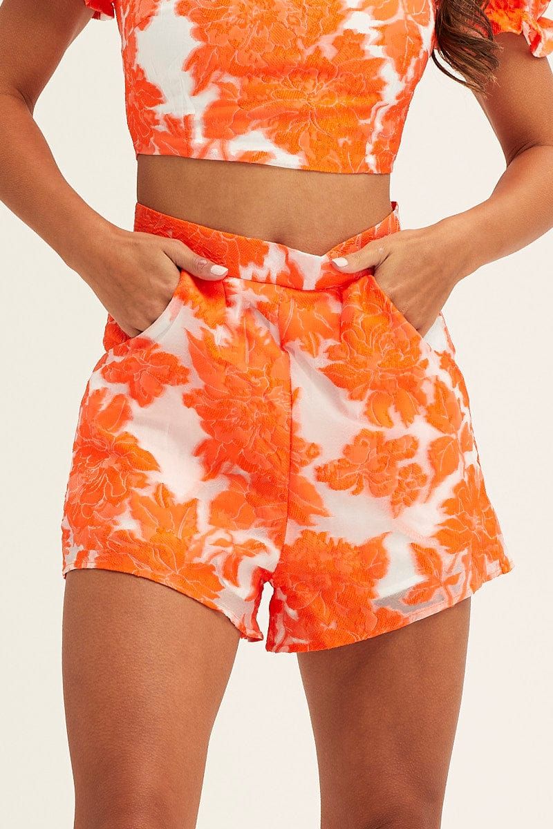 Floral Print Short sold by Ally Fashion product image thumbnail 2