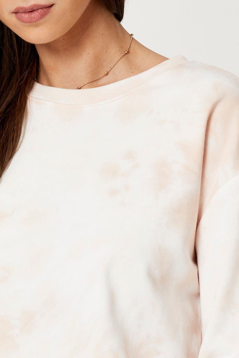 Multi Long Sleeve Tie Dye Sweat sold by Ally Fashion product image thumbnail 5