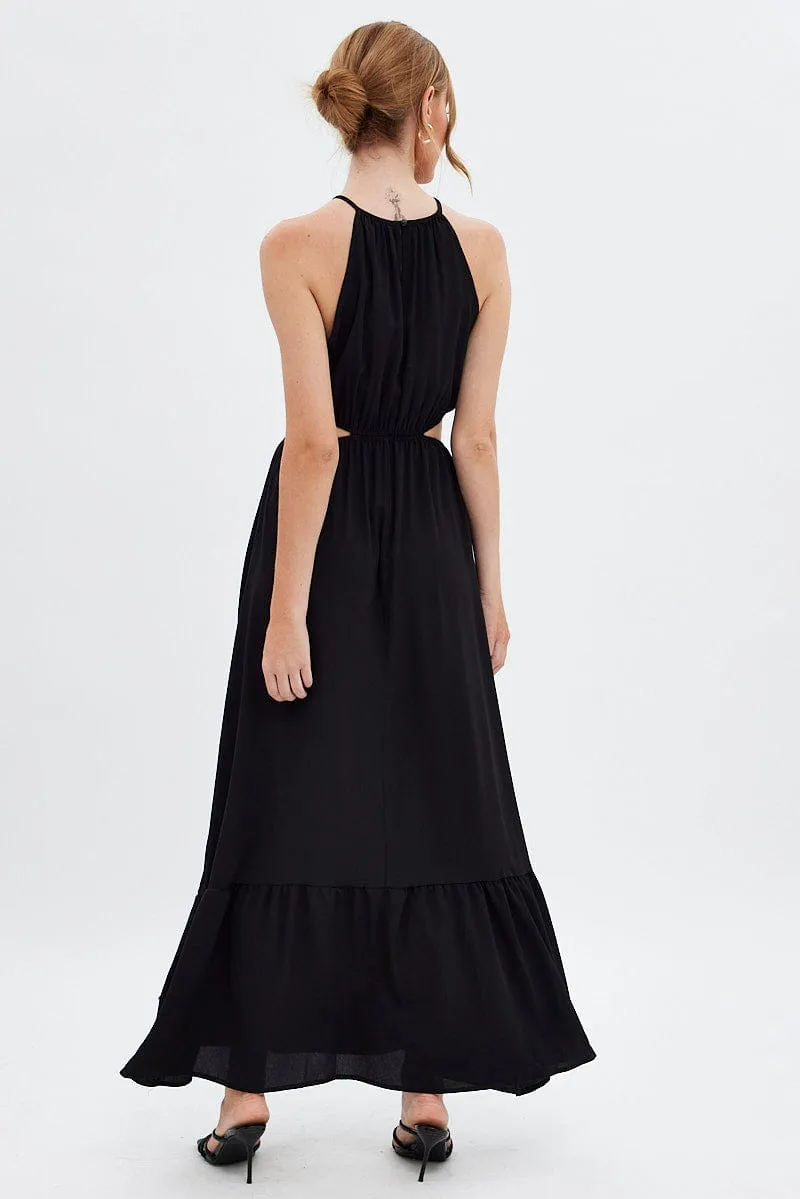 Black Cutout Maxi Dress sold by Ally Fashion product image thumbnail 5