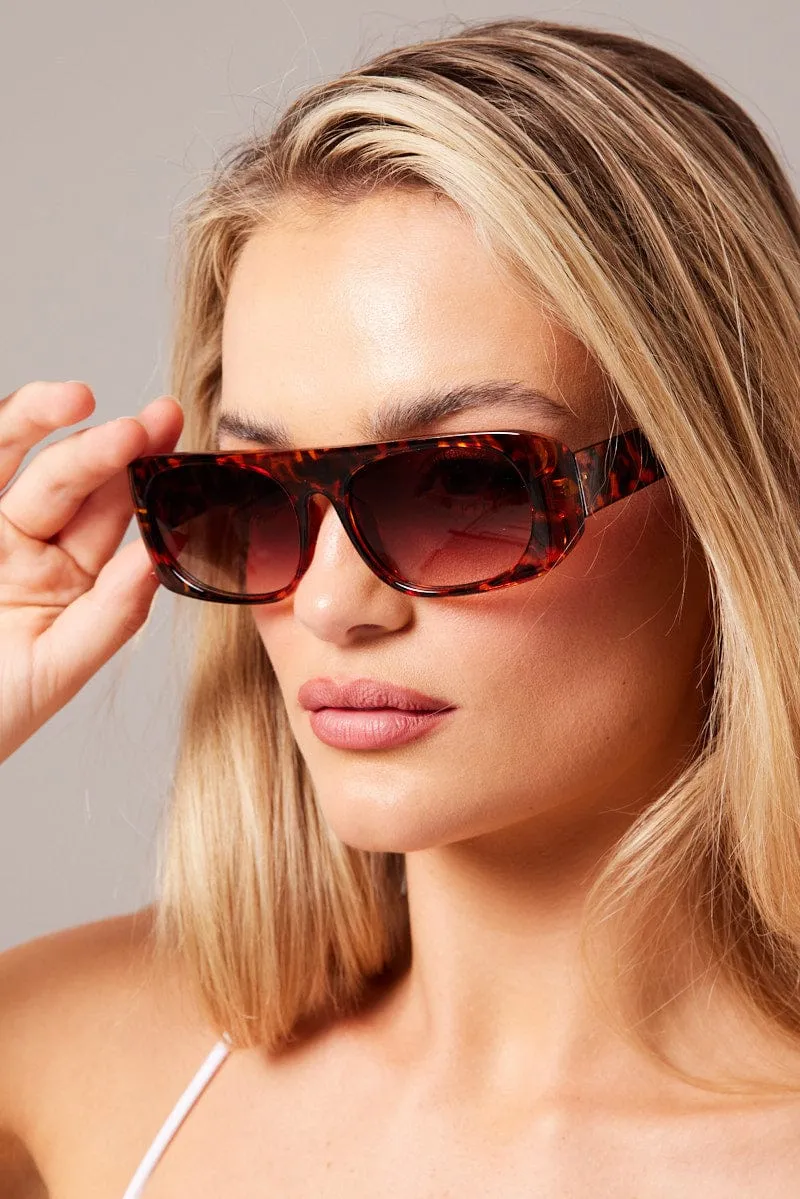 Brown Fashion Sunglasses sold by Ally Fashion