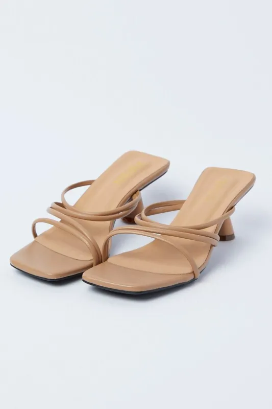 Beige Mules sold by Ally Fashion