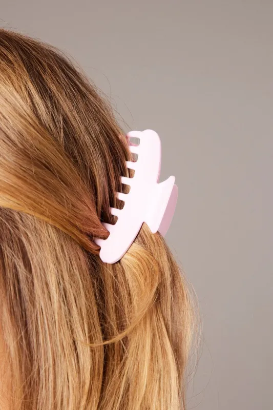 Pink Hair Claw Clip sold by Ally Fashion