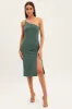 Green Midi Dress Bodycon sold by Ally Fashion