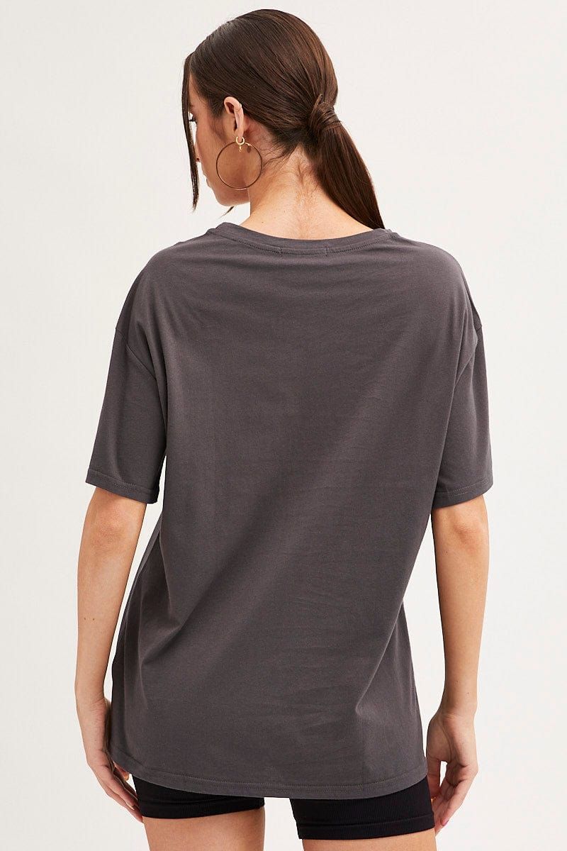 Black Zebra T-Shirt Crew Neck Oversized Cotton sold by Ally Fashion product image thumbnail 5