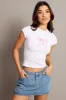 White Graphic Tee Short Sleeve sold by Ally Fashion