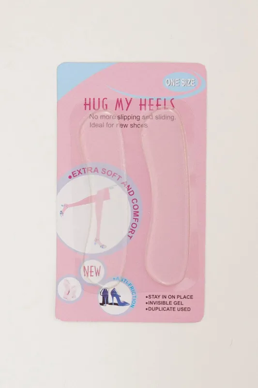Metallic Silicone Heel Sticker sold by Ally Fashion