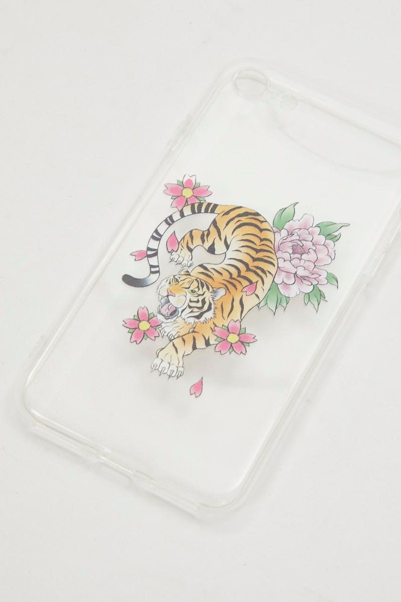 Print Tiger Flower Print Iphone 7 And 8 Case sold by Ally Fashion product image thumbnail 2