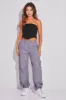 Black Corset Bandeau Top Strapless Crop Shirred Back sold by Ally Fashion