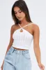 White Singlet Top Seamless sold by Ally Fashion