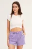 Purple Pleated Shorts sold by Ally Fashion