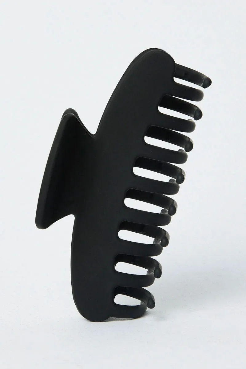 Black Hair Claw Clip sold by Ally Fashion product image thumbnail 2