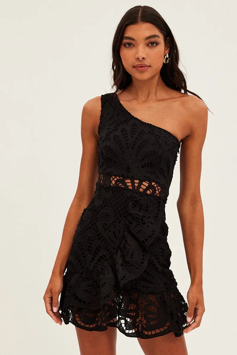 Black Dress Lace sold by Ally Fashion product image thumbnail 3