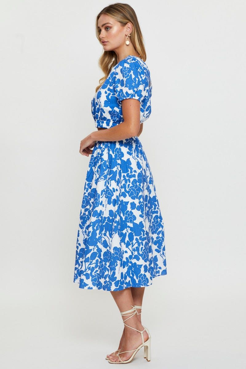 Print Midi Skirt High Rise sold by Ally Fashion product image thumbnail 4