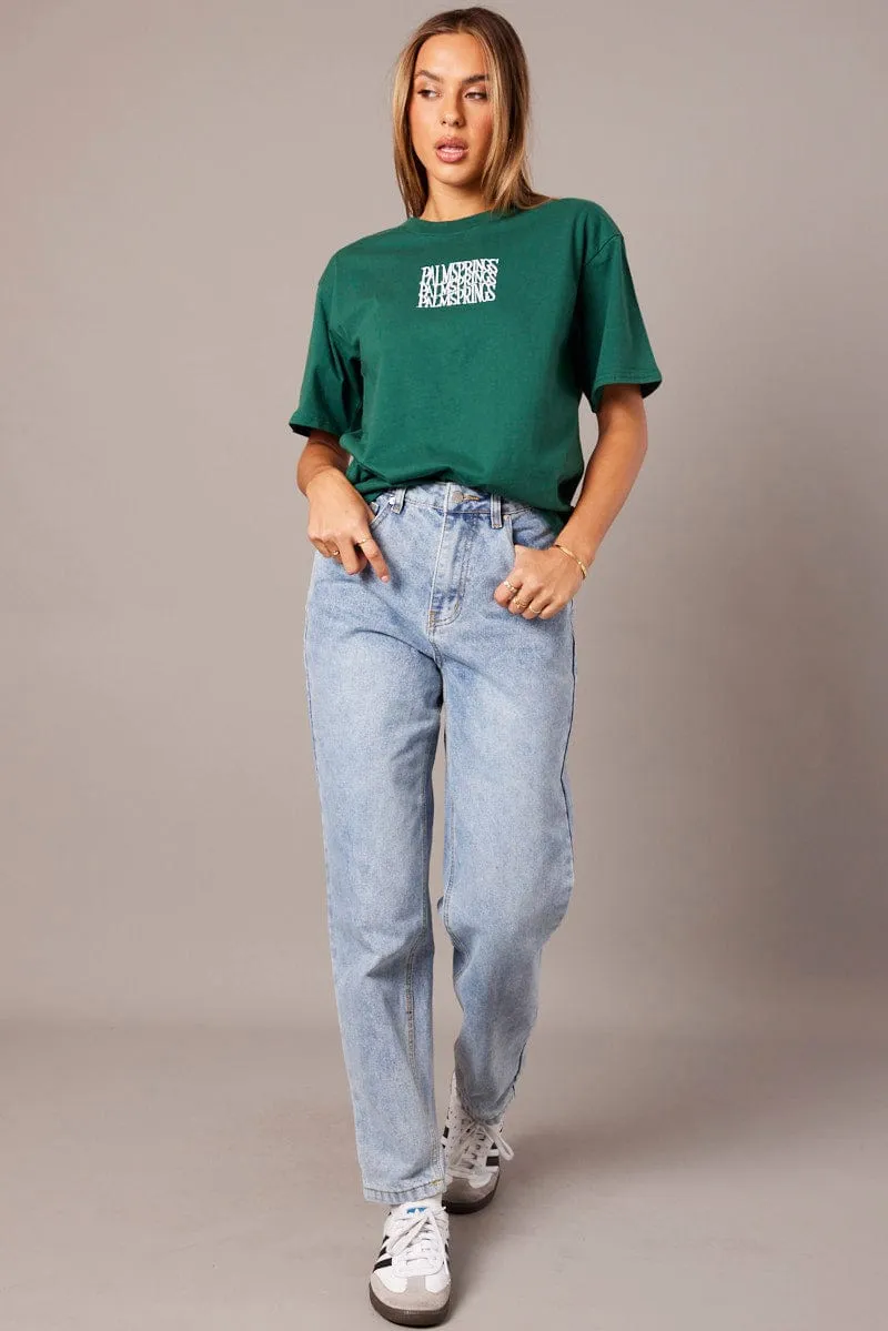 Denim Mom Jean High Rise sold by Ally Fashion product image thumbnail 2