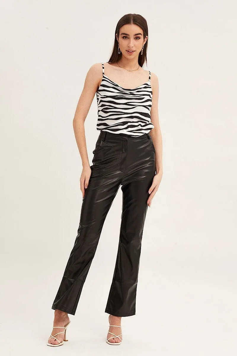 Print Cami Top Sleeveless sold by Ally Fashion product image thumbnail 2
