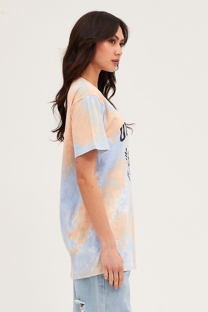 Multi Short Sleeve Graphic Tee sold by Ally Fashion product image thumbnail 4