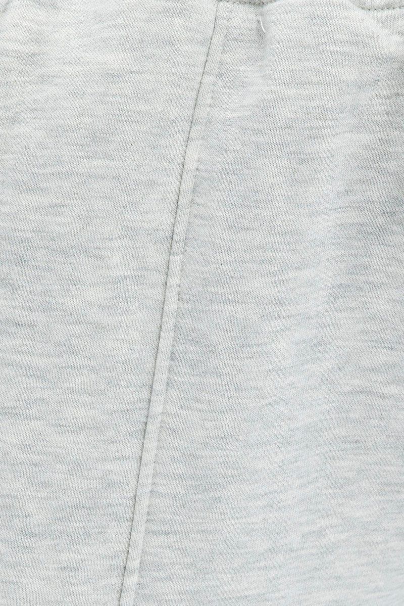 Grey Track Pants High Rise Jogger sold by Ally Fashion product image thumbnail 6