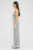 Grey Supersoft Maxi Dress Sleeveless sold by Ally Fashion