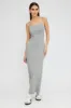 Grey Supersoft Maxi Dress Sleeveless sold by Ally Fashion