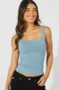 Blue Supersoft Top Sleeveless sold by Ally Fashion