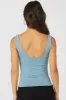 Blue Supersoft Top Sleeveless sold by Ally Fashion