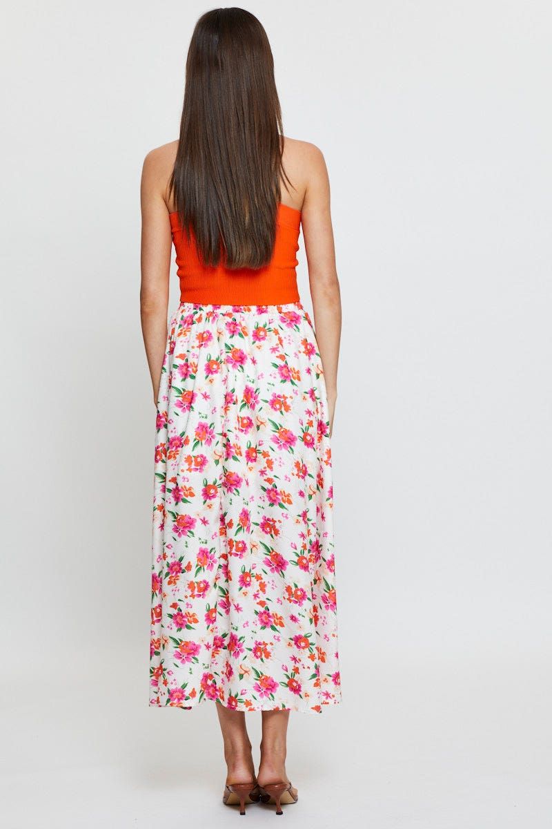 Print Maxi Skirt High Rise sold by Ally Fashion product image thumbnail 5