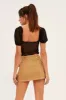 Beige Cargo Skirt Mini High Rise sold by Ally Fashion