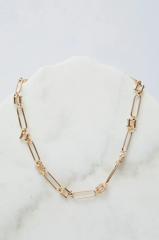 Yellow Chain Necklace sold by Ally Fashion