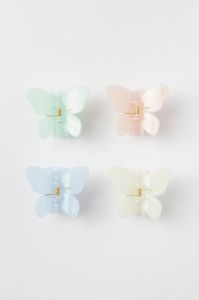 Multi Butterfly Hair Claw Clips sold by Ally Fashion