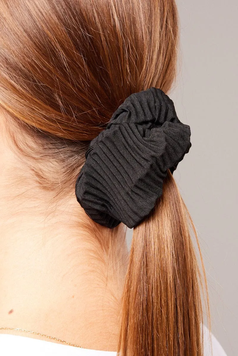 Black Scrunchie sold by Ally Fashion