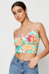 Print Crop Boobtube Bandeau sold by Ally Fashion