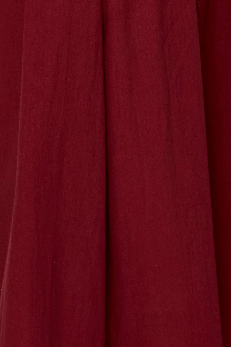 Brown Shirred Maxi Skirt sold by Ally Fashion product image thumbnail 8