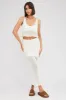 White Crochet Knit Top Scoop Neck sold by Ally Fashion