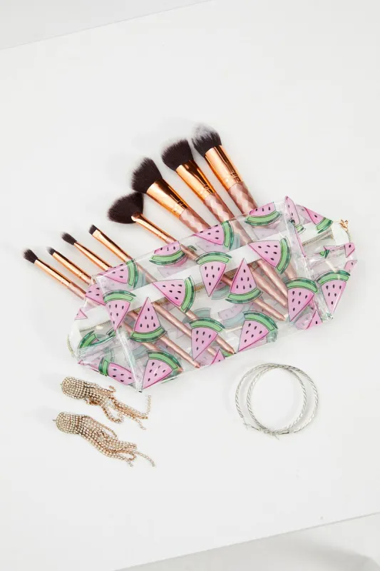 Print Make-Up Bag sold by Ally Fashion